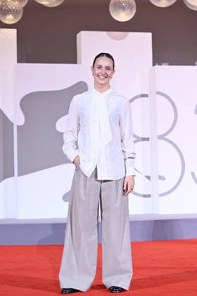 September 9, 2026, Venice, Rome, Italy: Giuliano Sangiorgi of the Negramaro group during the red carpet for the film The Fire That Keeps You Inside, 83rd Venice Film Festival. Venice, September 9, 2026 Venice Italy  - ZUMAa289 20260909_zia_a289_479 Copyright: xMariaxLauraxAntonellix xAgfx