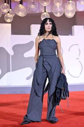 September 9, 2026, Venice, Rome, Italy: Carola Moccia, aka Nina, on the red carpet for The Fire That You Carry Inside, at the 83rd Venice Film Festival. Venice, September 9, 2026 Venice Italy  - ZUMAa289 20260909_zia_a289_482 Copyright: xMariaxLauraxAntonellix xAgfx