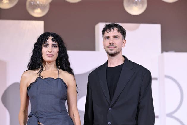 September 9, 2026, Venice, Rome, Italy: Carola Moccia, aka Nina, and Alfredo Maddaluno during the red carpet for the film The Fire That You Carry Inside, at the 83rd Venice Film Festival. Venice, September 9, 2026 Venice Italy  - ZUMAa289 20260909_zia_a289_487 Copyright: xMariaxLauraxAntonellix xAgfx