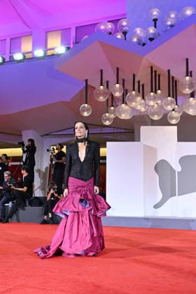 September 9, 2026, Venice, Rome, Italy: Vanessa Scalera on the red carpet for The Fire That You Carry Inside, at the 83rd Venice Film Festival. Venice, September 9, 2026 Venice Italy  - ZUMAa289 20260909_zia_a289_509 Copyright: xMariaxLauraxAntonellix xAgfx