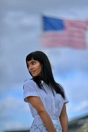 Deauville Only What We Carry Photocall FC Sofia Boutella attends the Only What We Carry Premiere at the 52nd Deauville American Film Festival on September 09, 2026 in Deauville, France. Photo by Franck Castel ABACAPRESS.COM Deauville  Copyright: xCastelxFranck ABACAx