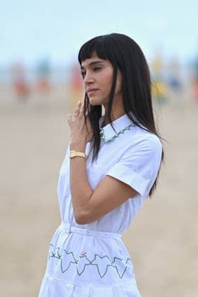 Deauville Only What We Carry Photocall FC Sofia Boutella attends the Only What We Carry Premiere at the 52nd Deauville American Film Festival on September 09, 2026 in Deauville, France. Photo by Franck Castel ABACAPRESS.COM Deauville  Copyright: xCastelxFranck ABACAx