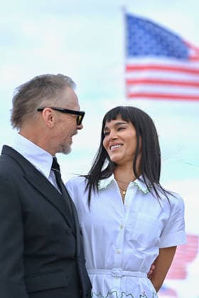 Deauville Only What We Carry Photocall FC Simon Pegg and Sofia Boutella attends the Only What We Carry Premiere at the 52nd Deauville American Film Festival on September 09, 2026 in Deauville, France. Photo by Franck Castel ABACAPRESS.COM Deauville  Copyright: xCastelxFranck ABACAx