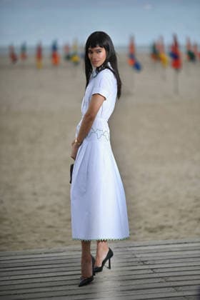 Deauville Only What We Carry Photocall FC Sofia Boutella attends the Only What We Carry Premiere at the 52nd Deauville American Film Festival on September 09, 2026 in Deauville, France. Photo by Franck Castel ABACAPRESS.COM Deauville  Copyright: xCastelxFranck ABACAx