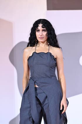 September 9, 2026, Venice, Rome, Italy: Carola Moccia, aka Nina, on the red carpet for The Fire That You Carry Inside, at the 83rd Venice Film Festival. Venice, September 9, 2026 Venice Italy  - ZUMAa289 20260909_zia_a289_550 Copyright: xMariaxLauraxAntonellix xAgfx