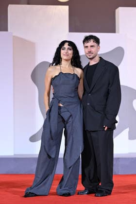 September 9, 2026, Venice, Rome, Italy: Carola Moccia, aka Nina, and Alfredo Maddaluno during the red carpet for the film The Fire That You Carry Inside, at the 83rd Venice Film Festival. Venice, September 9, 2026 Venice Italy  - ZUMAa289 20260909_zia_a289_553 Copyright: xMariaxLauraxAntonellix xAgfx