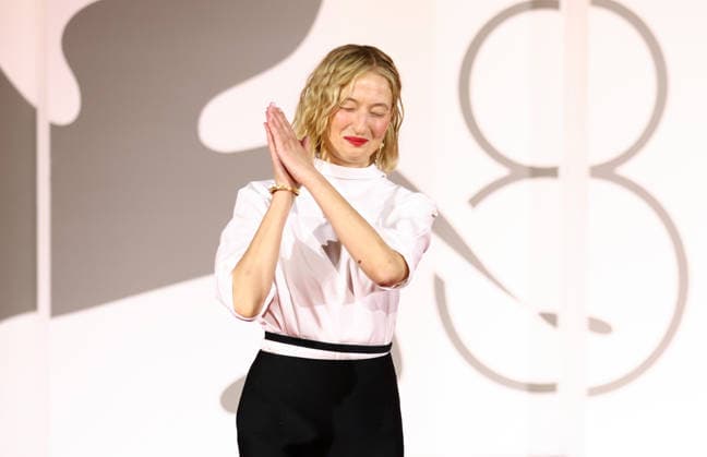 September 9, 2026, Venice Lido, Veneto, Italy: ALBA ROHRWACHER during the A Good Little Soldier red carpet at the 83rd Venice Film Festival at Sala Grande in Venice Lido, Italy. Venice Lido Italy  - ZUMAc179 20260909_zep_c179_169 Copyright: xMickaelxChavetx