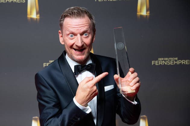 Award winner Michael KESSLER, actor, German Television Award ceremony, The 2026 German Television Award, 2026 German Television Award at Confex Cologne, on September 9, 2025