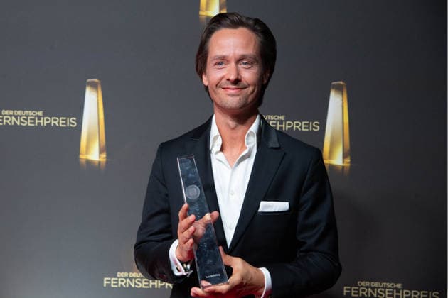 Award Winner Tom SCHILLING, Best Actor, German Television Awards Ceremony, The 2026 German Television Awards, 2026 German Television Awards at Confex Cologne, on September 9, 2025