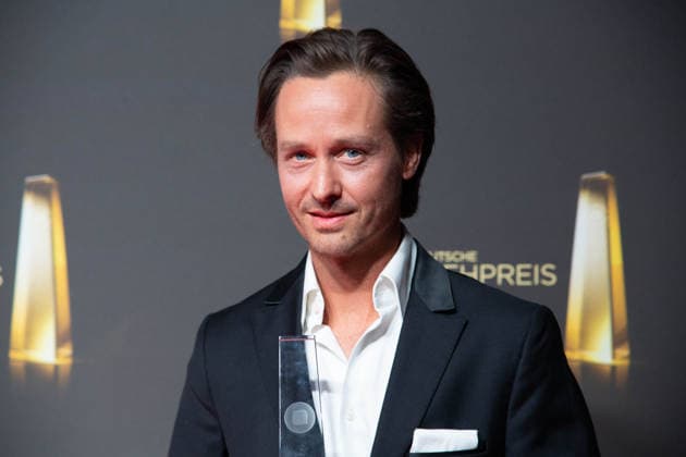 Award Winner Tom SCHILLING, Best Actor, German Television Awards Ceremony, The 2026 German Television Awards, 2026 German Television Awards at Confex Cologne, on September 9, 2025
