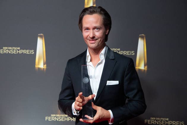 Award Winner Tom SCHILLING, Best Actor, German Television Awards Ceremony, The 2026 German Television Awards, 2026 German Television Awards at Confex Cologne, on September 9, 2025