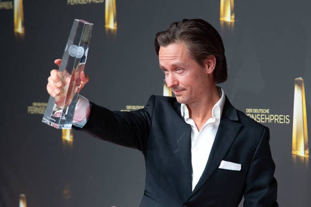 Award Winner Tom SCHILLING, Best Actor, German Television Awards Ceremony, The 2026 German Television Awards, 2026 German Television Awards at Confex Cologne, on September 9, 2025