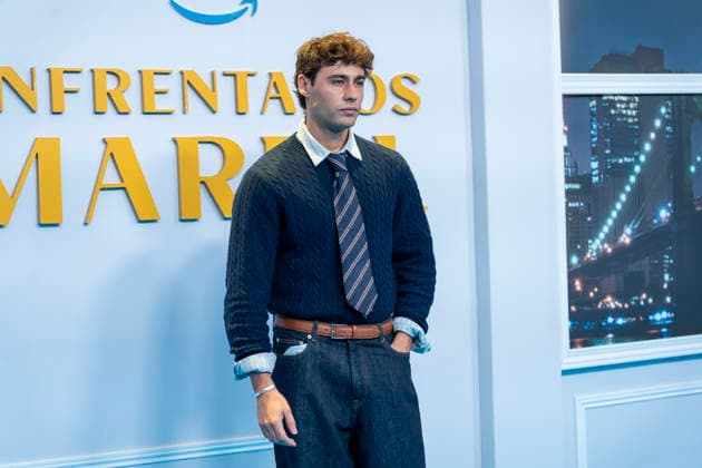 Spanish actor Diego Vidales attends to Enfrentados: Marfil premiere of Amazon Prime Video . September 09, 2026. (20260909161)