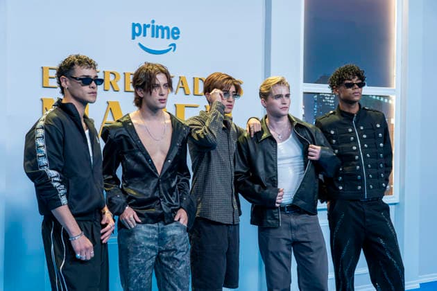 Music group Santos Bravos attend to Enfrentados: Marfil premiere of Amazon Prime Video . September 09, 2026. (20260909172)