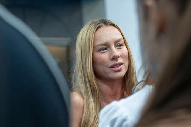 Spanish actress Ester Exposito attends to Enfrentados: Marfil premiere of Amazon Prime Video . September 09, 2026. (20260909144)