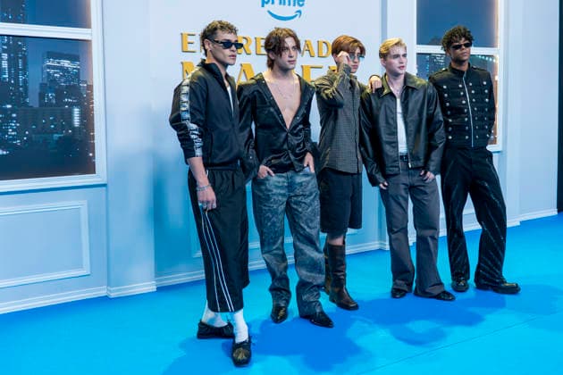 Music group Santos Bravos attend to Enfrentados: Marfil premiere of Amazon Prime Video . September 09, 2026. (20260909171)