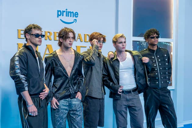 Music group Santos Bravos attend to Enfrentados: Marfil premiere of Amazon Prime Video . September 09, 2026. (20260909173)