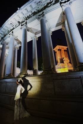 September 9, 2026: September 9, 2026 (Madrid) Parade on the occasion of the World Fashion Week in Madrid by the designer Silvia Fernandez in the vicinity of the Monument of Alfonso XII in the heart of the Retiro Garden of the capital of Spain. - ZUMAc161 20260909_zap_c161_026 Copyright: xLorenzoxCarnerox