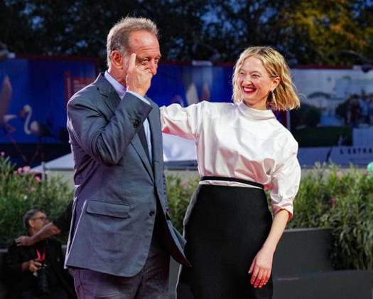 Vincent Lindon and Alba Rohrwacher attending the screening of *Un Bon Petit Soldat* during the 83rd Venice International Film Festival on September 9, 2026, in Venice, Italy. Lucia Sabatelli, Venice, Italy  Copyright: xLuciaxSabatellix xBestimagexLuciaxSabatellix xBestimagex