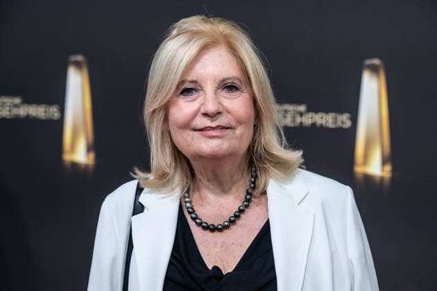 Sabine POSTEL, actress, red carpet, Red Carpet Show, arrival, German Television Awards ceremony, The 2026 German Television Awards, 2026 German Television Awards at Confex Koeln, on September 9, 2025