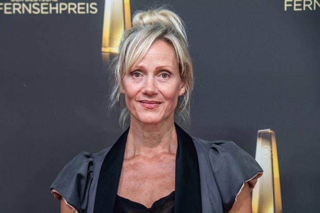 Anna SCHUDT, actress, red carpet, Red Carpet Show, arrival, German Television Awards ceremony, The 2026 German Television Awards, 2026 German Television Awards at Confex Koeln, on September 9, 2025