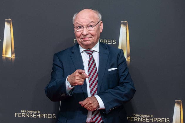 Hans Joachim HEIST, actor, red carpet, Red Carpet Show, arrival, German Television Award ceremony, The 2026 German Television Award, 2026 German Television Award at Confex Koeln, on September 9, 2025