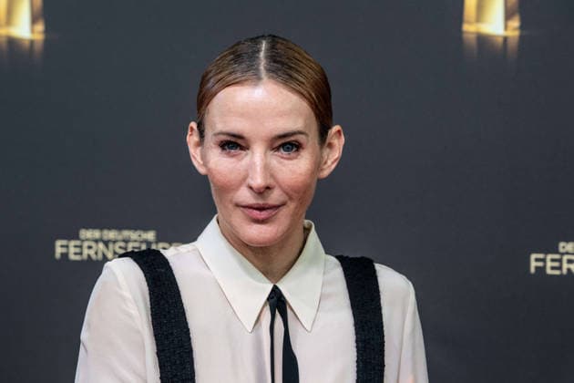 Jeannine MICHAELSEN, Host, Red Carpet, Red Carpet Show, Arrival, German Television Awards Ceremony, The 2026 German Television Award, 2026 German Television Award at Confex Koeln, on September 9, 2025