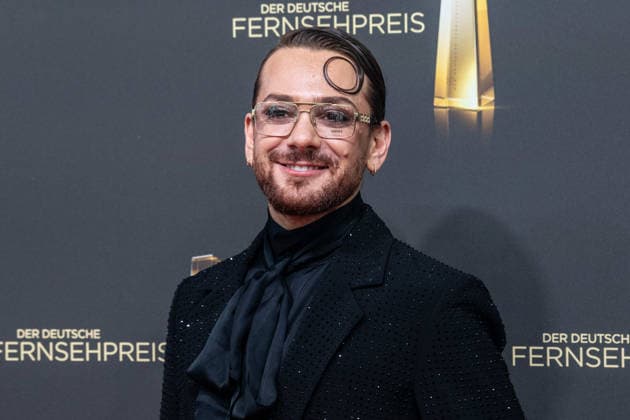 Riccardo SIMONETTI, Host, Red Carpet, Red Carpet Show, Arrival, German Television Awards Ceremony, The 2026 German Television Awards, 2026 German Television Awards at Confex Koeln, on September 9, 2025