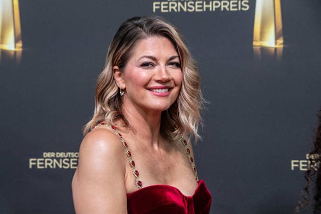 Nina BOTT, actress, red carpet, Red Carpet Show, arrival, German Television Awards ceremony, The 2026 German Television Awards, 2026 German Television Awards at Confex Koeln, on September 9, 2025