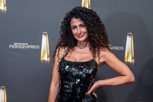 Marwa ELDESSOUKY, host of the Red Carpet Show, arrivals, German Television Awards ceremony, The 2026 German Television Award, 2026 German Television Award at Confex Koeln, on September 9, 2025