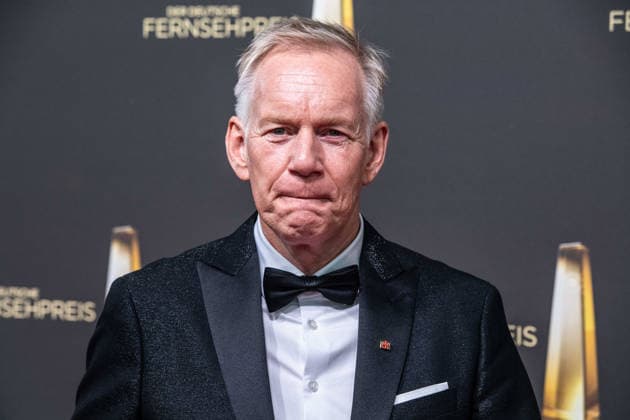 Johannes B KERNER, Host, Red Carpet, Red Carpet Show, Arrival, German Television Awards Ceremony, The 2026 German Television Award, 2026 German Television Award at Confex Koeln, on September 9, 2025