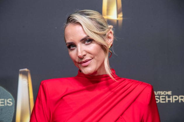 Anna KRAFT, Host, Red Carpet, Red Carpet Show, Arrival, German Television Awards Ceremony, The 2026 German Television Awards, 2026 German Television Awards at Confex Koeln, on September 9, 2025