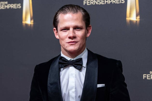 Max von der GROEBEN, actor, red carpet, Red Carpet Show, arrival, German Television Awards ceremony, The 2026 German Television Award, 2026 German Television Award at Confex Koeln, on September 9, 2025