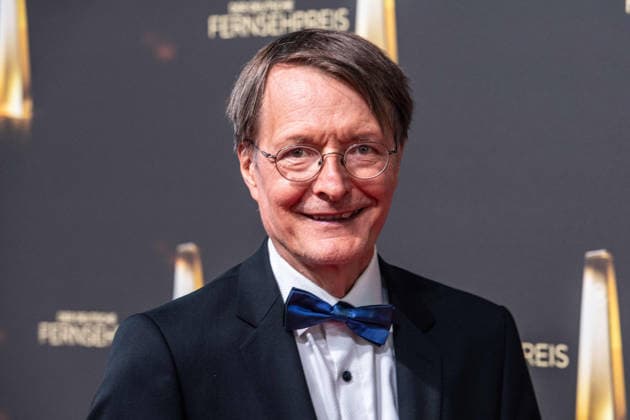 Karl LAUTERBACH, Politician, Red Carpet, Red Carpet Show, Arrival, German Television Awards Ceremony, The 2026 German Television Award, 2026 German Television Award at Confex Cologne, on September 9, 2025