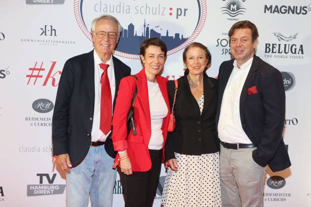 25 Years of Claudia Schulz PR Hamburg: Cord Woehlke, Gabriela Woehlke, Julia Woehlke, Nicolas Woehlke; 25 Years of Claudia Schulz PR; Nyx Hotel Hamburg; September 9, 2026 Copyright: xEventpressxBecherx