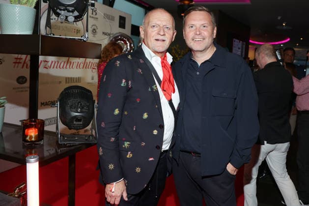 25 Years of Claudia Schulz PR Hamburg: Norbert Wiwianker, Hubert Neubacher, 25 Years of Claudia Schulz PR, Nyx Hotel Hamburg, September 9, 2026 Copyright: xEventpressxBecherx