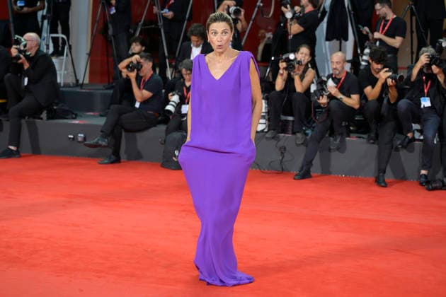Un bon petit soldat red carpet in Venice Lido - 09 Sep 2026 Anna Foglietta attends the red carpet of movie Un bon petit soldat during the 83rd Venice Film Festival at Palazzo del cinema. Venice Lido Italy Copyright: xMarioxCartellix xSOPAxImagesx _DSC2439