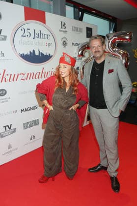 25 Years of Claudia Schulz PR Hamburg: Gabriela Gottschalk, Jens Biermann, 25 Years of Claudia Schulz PR, Nyx Hotel Hamburg, September 9, 2026 Copyright: xEventpressxBecherx