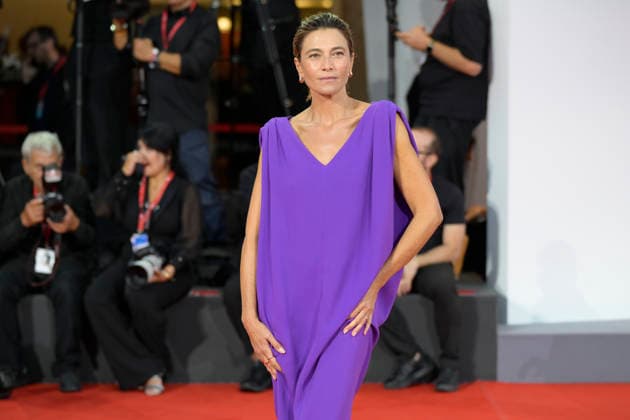 Un bon petit soldat red carpet in Venice Lido - 09 Sep 2026 Anna Foglietta attends the red carpet of movie Un bon petit soldat during the 83rd Venice Film Festival at Palazzo del cinema. Venice Lido Italy Copyright: xMarioxCartellix xSOPAxImagesx _DSC2453