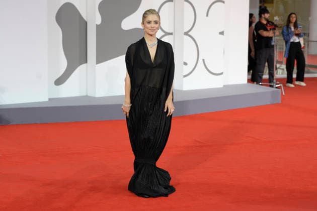 September 9, 2026, Venice Lido, Italy: Greta Scarano attends the red carpet of movie Un bon petit soldat during the 83rd Venice Film Festival at Palazzo del cinema. Venice Lido Italy - ZUMAs197 20260909_aaa_s197_515 Copyright: xMarioxCartellix