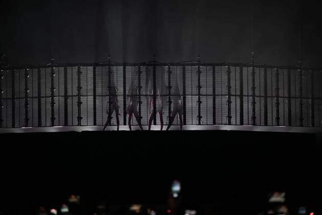 Katseye, Daniela Avanzini, Megan Skiendiel, Yoonchae, Lara Raj At Accor Arena - Paris Katseye, Daniela Avanzini, Megan Skiendiel, Yoonchae, Lara Raj performs at the Accor Arena in Paris, France on September 9, 2026. Photo by Christophe Meng ABACAPRESS.COM Paris France Copyright: xMengxChristophe ABACAx