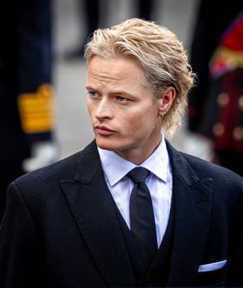 09-09-2026 Funeral of King Harald of Norway during a royal procession from the Royal Palace Chapel to the Cathedral in Oslo. Marius Borg Hoiby Â  Copyright: xPPEx
