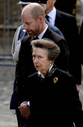 09-09-2026 Funeral of King Harald of Norway during a royal procession from the Royal Palace Chapel to the Cathedral in Oslo.Prince William and Princess Anne ( The Princess Royal ) Â  Copyright: xPPEx