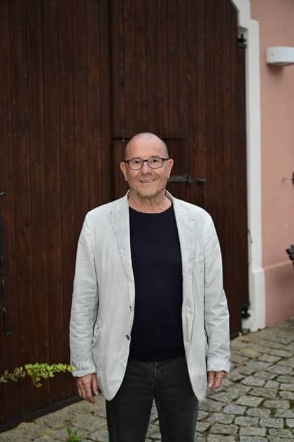 Stephan Krawczyk at the concert and reading Gelöste Stimmen: GDR Fates in Stories and Songs at the Sankt Wenzeslaus Abbey in Markersdorf, Jauernick Buschbach, September 9, 2026 Copyright: xMatthiasxWehnertx