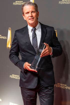 ABB TELEVISION AWARD: Markus Lanz, winner of the Television Award, will be a guest on the red carpet at the gala ceremony for the 2026 German Television Award at the Confex Center on September 9, 2026, in Cologne, North Rhine-Westphalia, Germany