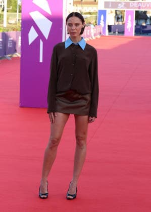 Marion Barbeau on the red carpet at the 52nd edition of the Deauville American Film Festival on September 9, 2026. Denis Guignebourg, Bestimage. Red carpet for the 52nd edition of the Deauville American Film Festival on September 9, 2026, in Deauville, France.  Copyright: xDenisxGuignebourgx xBestimagexDenisxGuignebourgx xBestimagex