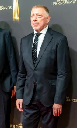 ABB TELEVISION AWARD: Boris Becker as a guest on the red carpet at the gala for the 2026 German Television Award at the Confex Center on September 9, 2026, in Cologne, North Rhine-Westphalia, Germany