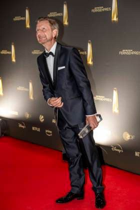 ABB TELEVISION AWARD: Michael Kessler, actor and award winner, appears on the red carpet at the gala ceremony for the 2026 German Television Award at the Confex Center on September 9, 2026, in Cologne, North Rhine-Westphalia, Germany