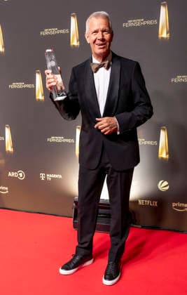 ABB TELEVISION AWARD: Peter Kloeppel Receives the Honorary Award at the 2026 German Television Awards. Award winners will be guests on the red carpet at the gala for the 2026 German Television Awards ceremony at the Confex Center on September September 9, 2026, in Cologne, North Rhine-Westphalia, Germany