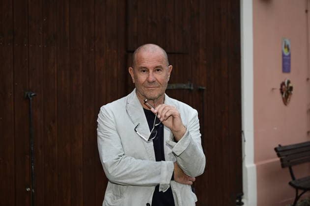 Stephan Krawczyk at the concert and reading Gelöste Stimmen: GDR Fates in Stories and Songs at the Sankt Wenzeslaus Abbey in Markersdorf, Jauernick Buschbach, September 9, 2026 Copyright: xMatthiasxWehnertx